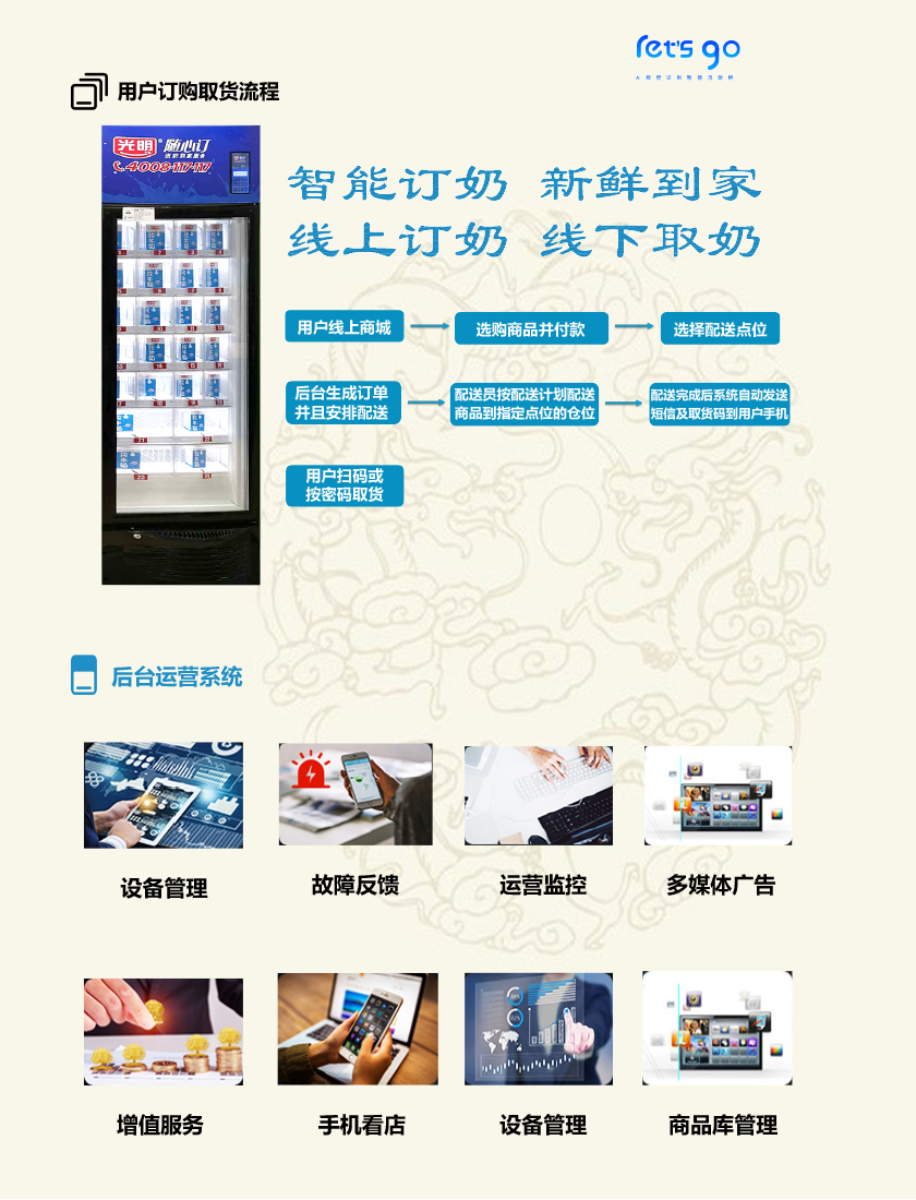 社區(qū)鮮奶取貨柜